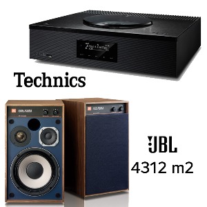 [이벤트] [삼성전자 수입 정품] JBL 4312MⅡ WX (4312m2) + 테크닉스(Technics) SA-C600 네트워크 CD리시버 올인원 (블랙)